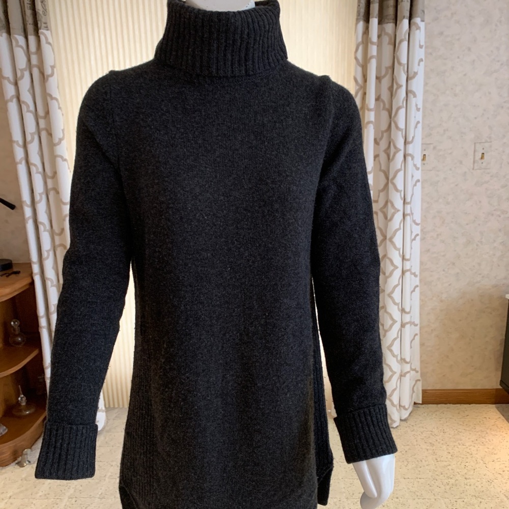 Cashmere Turtleneck sweater dress